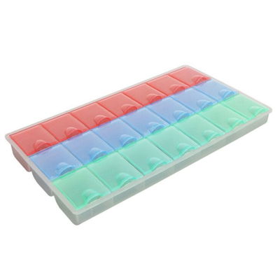 Organizador pastillero para componentes