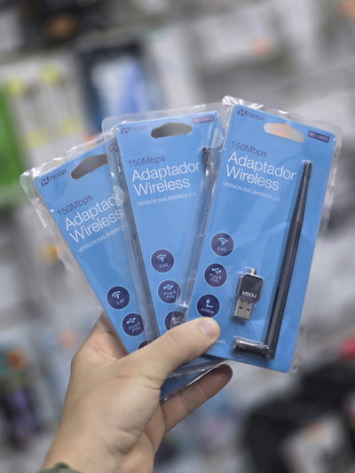 ADAPTADOR ANTENA WIFI USB 150MBPS
