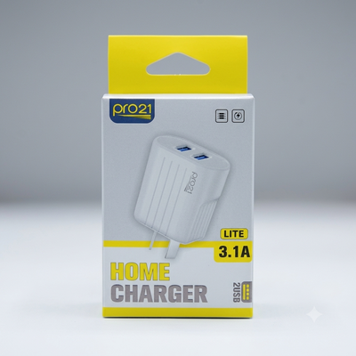 CABEZAL USB X2 ENTRADAS 3.1 A