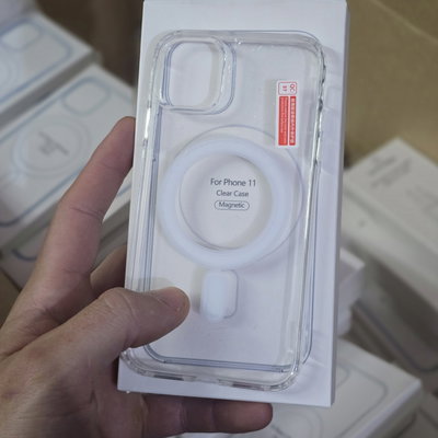 FUNDA MAGSAFE TRANSPARENTE IPHONE 