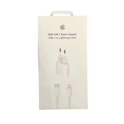 CARGADOR 20W + CABLE USB C A LIGHTNING