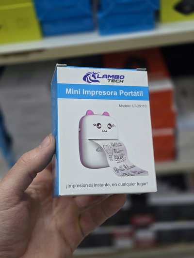 MINI IMPRESORA TERMICA GATITO