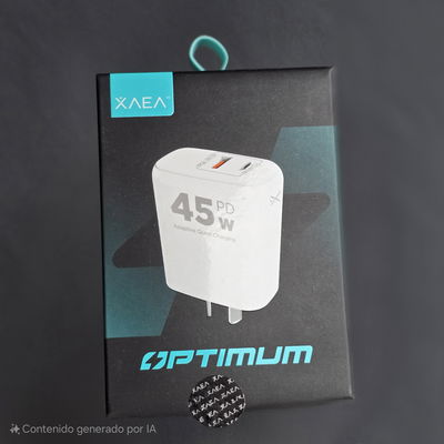 CABEZAL CARGADOR 220V MODX-B016 OPTIMUM - 5A - 1USB + TIPO C - XAEA