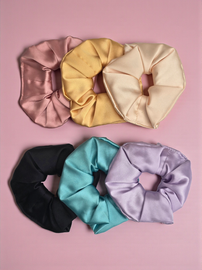 SCRUNCHIES DE SATÉN 