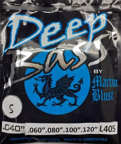MARTIN BLUST ENCORDADO DE BAJO 5 CUERDAS 0.40
