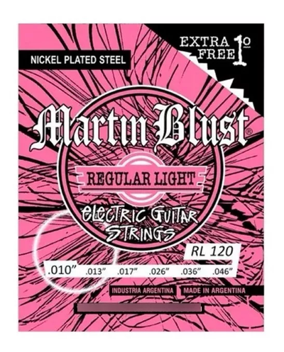 MARTIN BLUST ENCORDADO DE ELECTRINA 0.10
