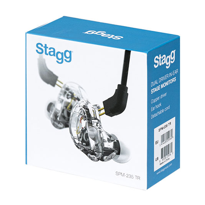 STAGG   IN EAR TRANSPARENTES