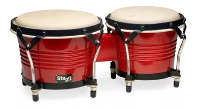 STAGG Bongo 6,5 Y 7,5 Sb200 Afinable C/ Parche Cuero