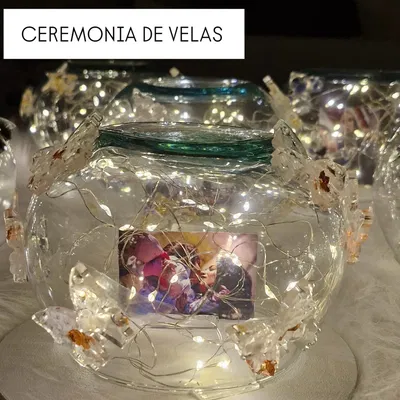 ESFERAS VELADORAS (mínimo 15 unidades)