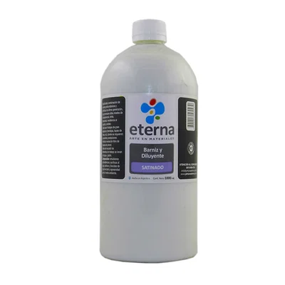 Barniz y diluyente al agua Eterna 1000 ml