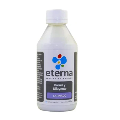 Barniz y diluyente al agua Eterna 250 ml