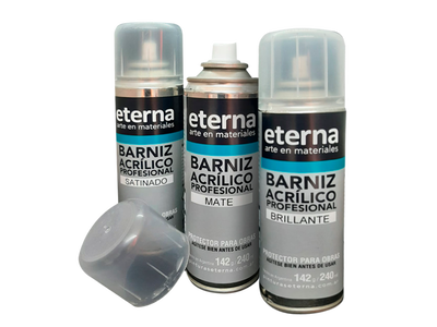 Barniz Acrílico Profesional en aerosol Eterna