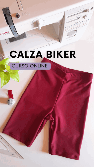 Curso de Biker online - Moldería y confección