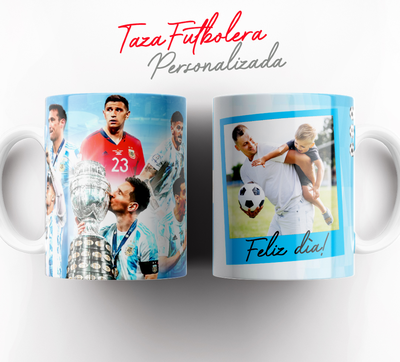 TASA PERSONALIZADA ARGENTINA CAMPEON