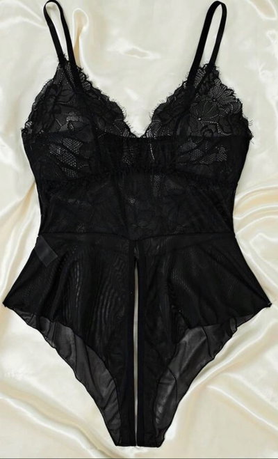 Body abierto negro 3xl