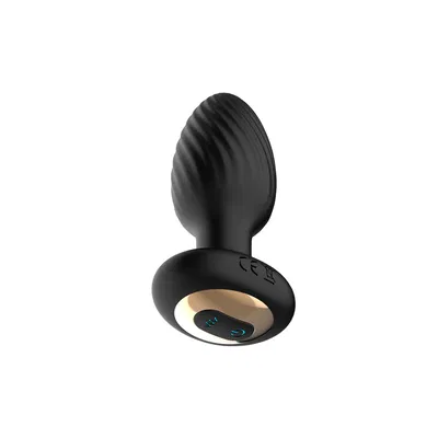 Tapón Anal de Entrenamiento con Control Remoto Giratorio de 360°