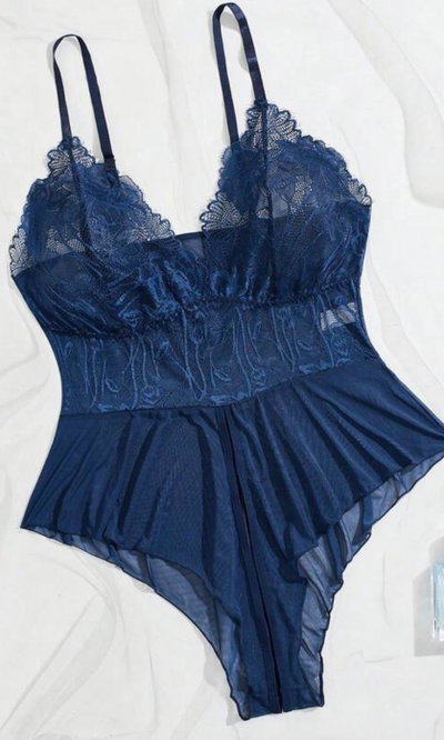 Body abierto azul 