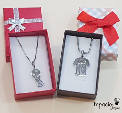 Cadena 3 Estrellas Messi - Copa Mundial