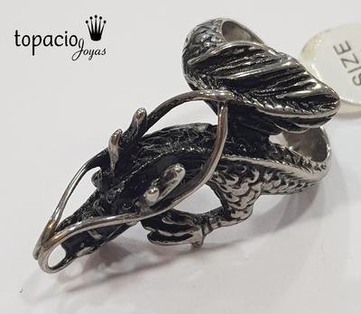 Anillo Dragon Acero Quirúrgico