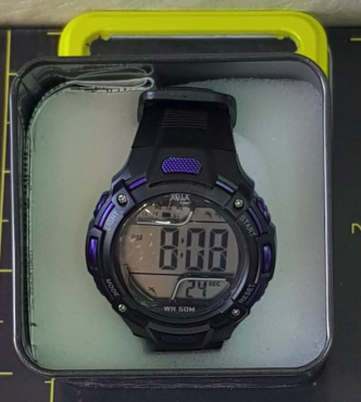 Reloj Digital AIWA Time, Sumergible 5 ATM