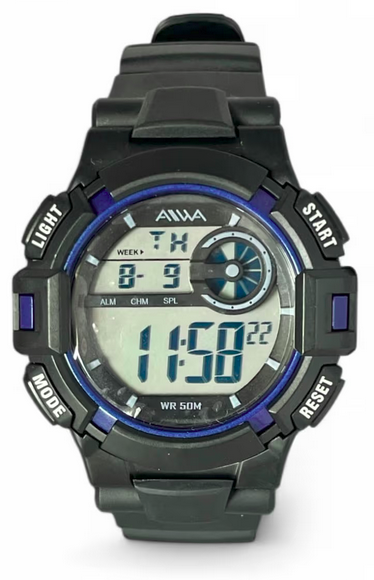 Reloj Digital AIWA Time, Sumergible 5 ATM