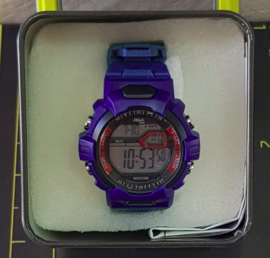 Reloj Digital AIWA Time, Sumergible 5 ATM