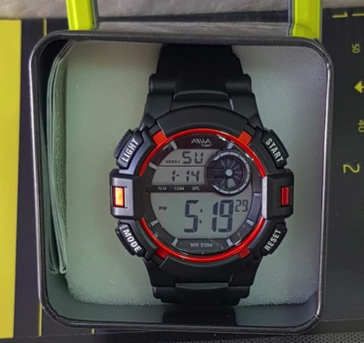 Reloj Digital AIWA Time, Sumergible 5 ATM