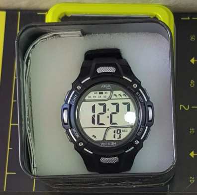 Reloj Digital AIWA Time, Sumergible 5 ATM