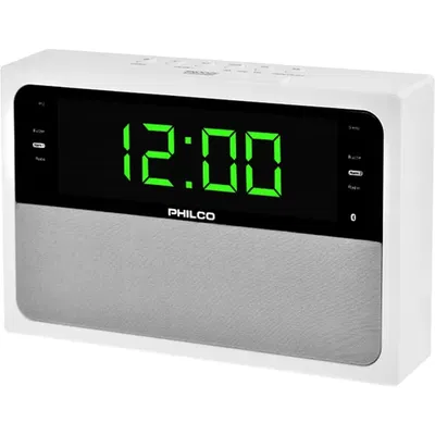 Rádio Relógio 1.8" Dual Alarm Clock Radio FM Bivolt 50-60Hz