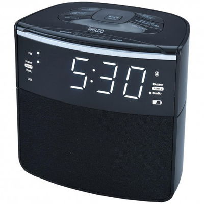 Radio Reloj Digital Philco PAR3120BT – Despertador con Bluetooth, FM y Alarma Dual