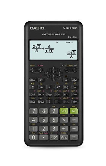 Calculadora Científica Casio FX-82LA-PLUS-2-BK
