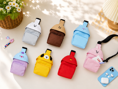 Bandolera BT21 Line Friends (A pedido)