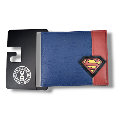 BILLETERA DC COMICS SUPERMAN LOGO