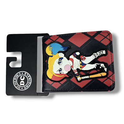 BILLETERA DC COMICS HARLEY QUINN PATCH