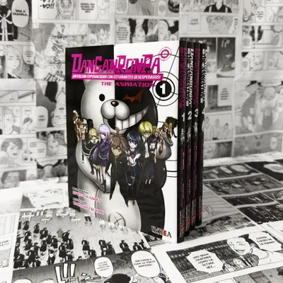 PACK (4 TOMOS) DANGANRONPA THE ANIMATION
