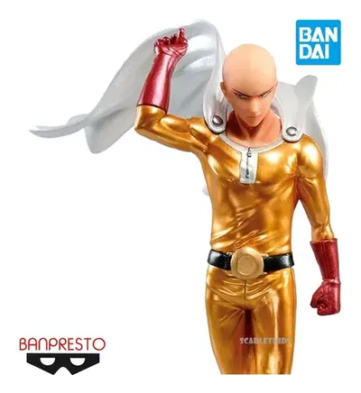 BANPRESTO ONE PUNCH MAN SAITAMA DXF PREMIUM (METALIC COLOUR)