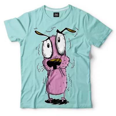 Remera CORAJE EL PERRO COBARDE