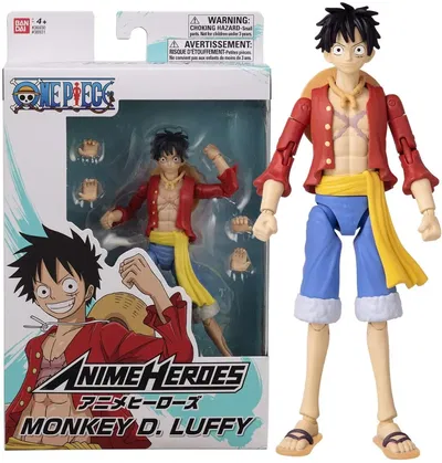 BANDAI ANIME HEROES ONE PIECE MONKEY D. LUFFY
