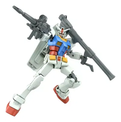 BANDAI MODEL KIT GUNDAM RX78 2 (Full weapons set) Entry grade