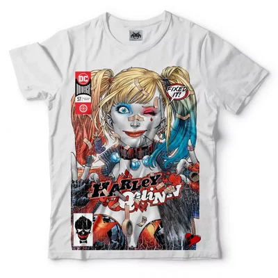 Remera HARLEY QUINN BLANCA