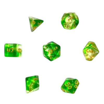 SET DADOS POLIEDRICOS X7 