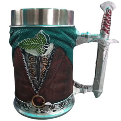 CHOPP HOBBIT EL SEÑOR DE LOS ANILLOS acero inoxidable 
