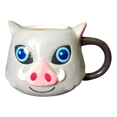 TAZA CON FORMA INOSUKE DEMON SLAYER
