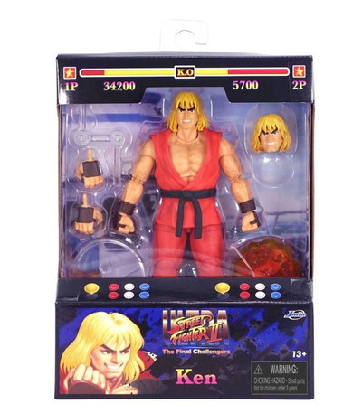 ULTRA STREET FIGHTER 2 KEN JADA TOYS