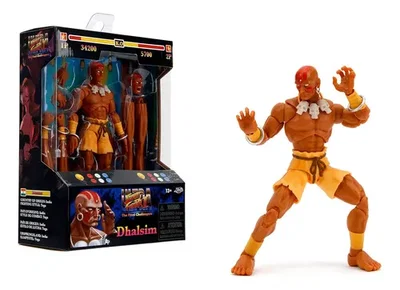 ULTRA STREET FIGHTER 2 DHALSIM JADA TOYS