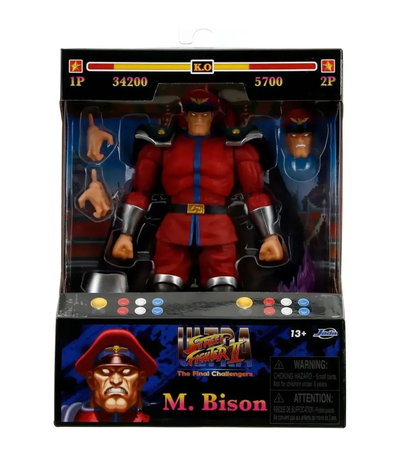 ULTRA STREET FIGHTER 2 BISON JADA TOYS