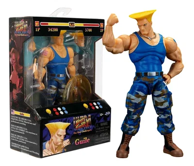 ULTRA STREET FIGHTER 2 GUILE JADA TOYS