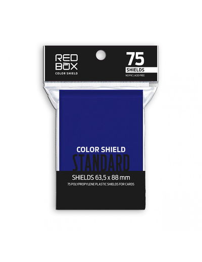 FOLIO PROTECTOR COLOR SHIELD AZUL STANDARD (63.5 x 88) - 75 unidades