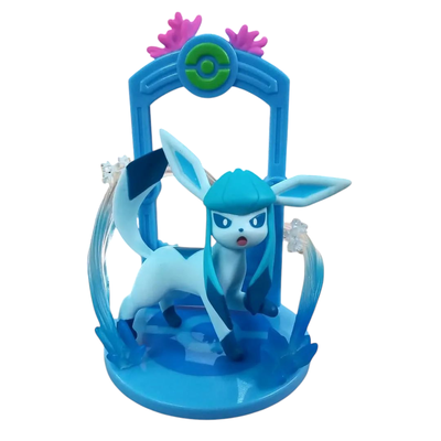 FIGURA POKEMON DIORAMA GLACEON