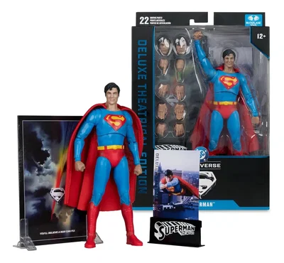 Mc FARLANE DELUXE THEATRICAL EDITION SUPERMAN 1978